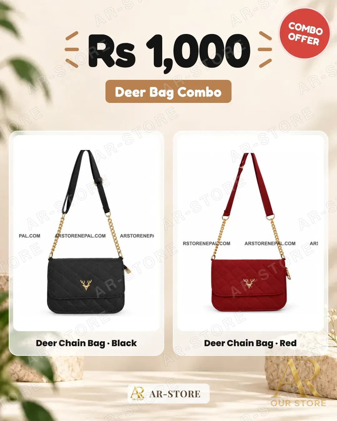 Deer Bag Combo